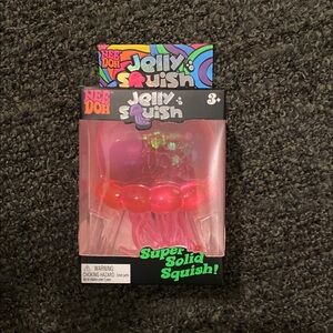 Needoh Jelly Fish Squish Pink Toy